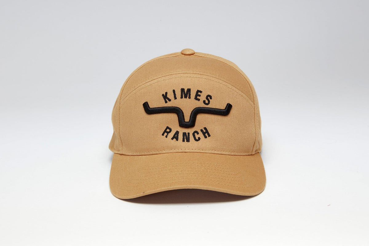Kimes Ranch 66 Work Wear brown hat with embroidered Kimes Ranch logo; #color_ww brown